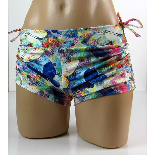 String Shorts Butterfly Blue - X-SMALL ONLY