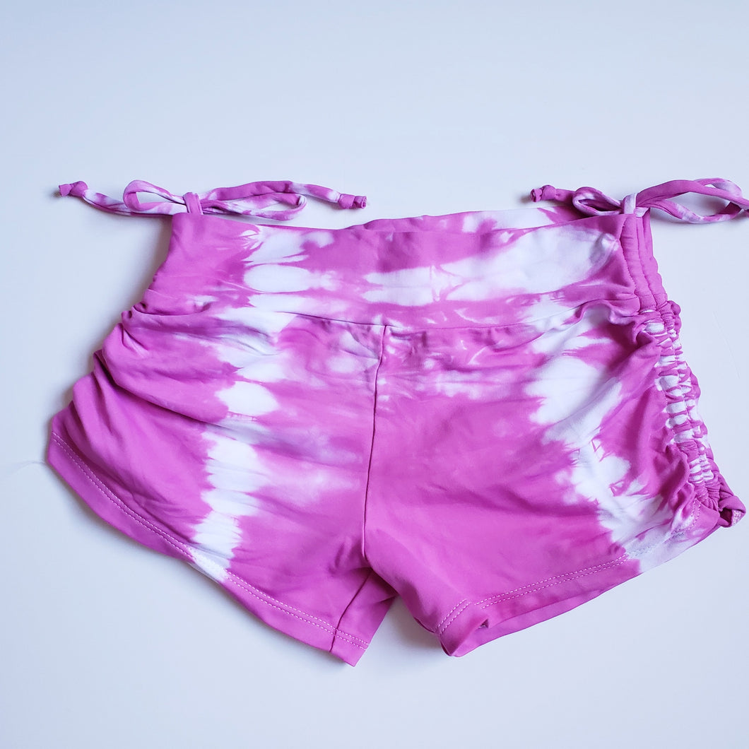 String Shorts Tie Dye Pink