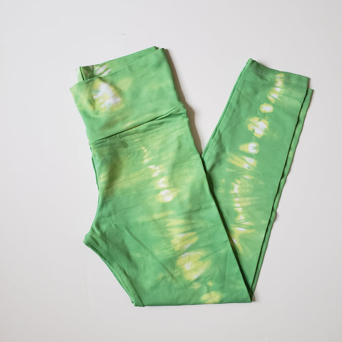 Leggings Tie Dye Green