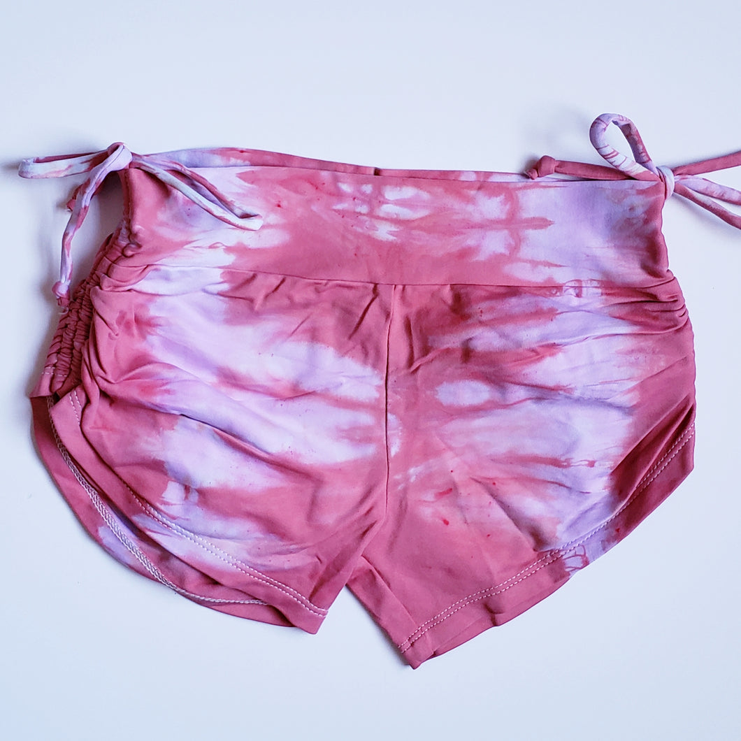 String Shorts Tie Dye Cotton Candy - SECONDS