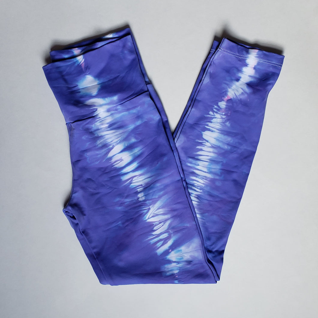 Tie Dye Violet Leggings